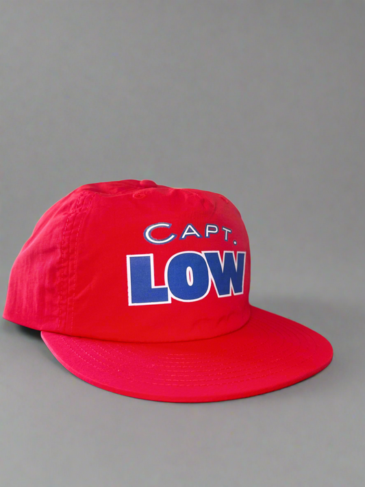 Captain Low Surf Cap - Red
